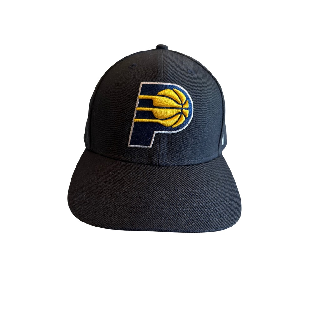 '47 Brand Hat Navy Indiana Pacers NBA Snapback Flat Brim Adjustable OSFA Cap